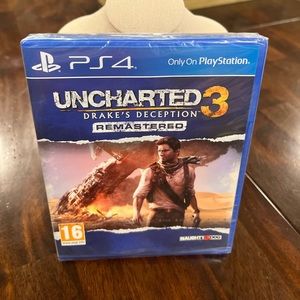 Uncharted 3: Drake’s Deception-Remastered (NEW, in wrapper)